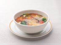 【アラカルト】56.野菜の玉子スープ　小盆