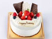 딸기의 쇼트 케이크 원형 5호(15 cm)