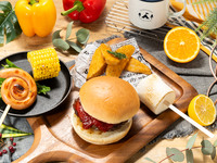 ハンバーガーセット（1名様分）