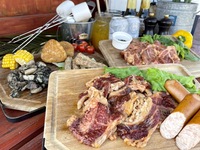 Hands-free BBQ set standard