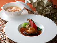 【先着10名】青龍コース　あわび、和牛ロースなど全7品　4月限定