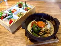 【 週末ビビンバ】6種彩り前菜と石焼チーズビビンバ御膳