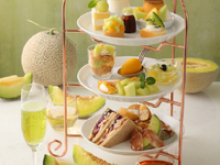 6/18～7/22【1階席 　 店内またはテラス　11:30・14:00・14:30・15:00の回 ご予約枠！ 】KIHACHIのアフタヌーンティー　～イバラキングメロンスペシャル～