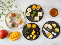 【平日：季節のアフタヌーンティー】5～6月限定 宮崎県産マンゴー×抹茶の贅沢アフタヌーンティー