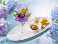 紫陽花パフェ& セイボリー(5/7～7/7)