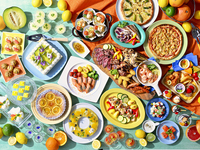 [May 15th - July 16th] Early Summer Grill Dinner & Citrus Sweets Buffet (Adults)