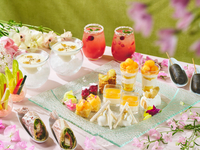 [Mocktail Set] Melon-themed Afternoon Tea ~A Moment of Early Summer with Peach~