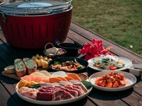 Family Garden BBQ Set (2 adults + 2 children)