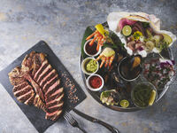 7/18-8/31 Seafood Combo + T-Bone Steak