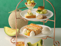 【5/12～7/22】平日14：00予約・数量限定！　季節のAfternoon Tea Set 〜メロン〜　※要予約　【画像はイメージです】  