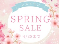 【Spring Sale 】 Lunch Course　～OKAZAKI～