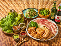 テラスでアジアンBBQライトプラン　料理のみ