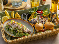 ビアテラスプラン(ランチ)/スパイス香る4品のお料理＋14種類の飲み放題