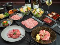 [Weekdays Mon-Fri Only ★ Back in Stock!] Drinks 100 minutes for 100 yen! Our No.1 popular "Kyukon Feast Course" includes a luxurious three-item platter and a three-item lean meat platter.