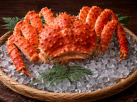 [Lunch] Extra Large King Crab Course: 45,000 yen