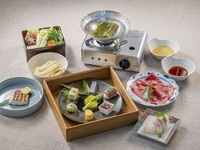 【うどんすきコース】淡路牛しゃぶしゃぶコース