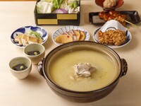 ★期間限定★【陽春-Youshun】白濁の水炊き鍋コース　全8品　2時間飲み放題付き　総額4,990円