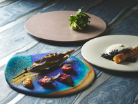 スペシャリテコース「Voyage - 旅」と料理に合わせたペアリング5杯