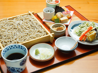 [Famous soba lunch ■Kakiage soba set]