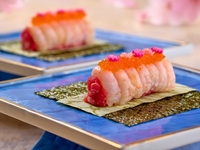 New [Shinjuku Ushimitsu Opening Commemorative Course] This course commemorates the opening of the new Shinjuku Ushimitsu restaurant. It includes "Wagyu Beef and Sweet Shrimp Yukke Dog," "Selected Fillet Brioche Cutlet Sandwich," and "7 Selected Grilled Dishes"!