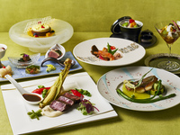 [Lunch Only - Japanese-French Kaiseki Course <JYUN>] An elegant course where you can easily enjoy the fusion of Japanese ingredients and French cuisine.