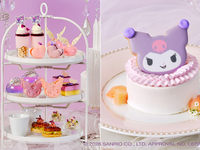 土日祝【ステッカー＋クロミケーキ付】アフタヌーンティーKUROMI SWEETS SUMMER PARTY