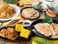＜BBQx川遊び＞団体Bサポートプラン（50名様以上） 【平日限定】 11:00～15:00（食材・器材すべて込み！）  ■ご予約締切：ご利用日の3日前12:00まで ■内容：食材＋器材一式付き／設営サポート込み  ※ペット同伴はご遠慮いただいております。