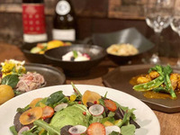 【スタンダードコース★3時間飲み放題】サラダやパスタなど全６皿