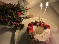 【アニバーサリーコース・ホールケーキ★2時間飲み放題】