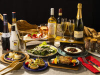 Wood-fired casual course, 7 dishes in total (with all-you-can-drink)