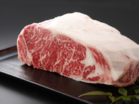 Upgrade your chef's choice course + meat dish to rare Hagi "Miran beef"