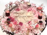 【休日ランチ】お花見プレート アニバーサリープラン