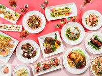 【🍓ストロベリーランチブッフェ🍓事前予約限定／泡ワイン付き】甘いちご♪赤いちご♪可愛いちご♪心ときめく真っ赤なご褒美＜9種のTWG teaフリーフロー＞