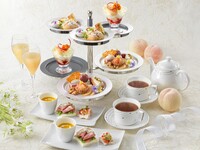 桃のアフタヌーンティー