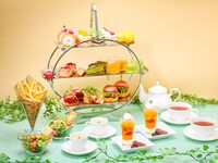 【2026年5月7日～6月30日・平日限定割引・120分制 】アフタヌーンティーセット ～いちご＆マンゴー～