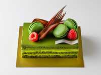 Matcha Opera Cake (7.5cm x 12cm)