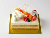 白巧克力橙子（7.5厘米 x 12厘米）