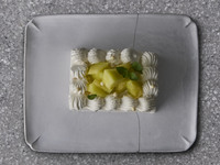 【〜6/14】季節のショートケーキ メロン 四角型 8名様分【 ¥8,100円(税別) 】