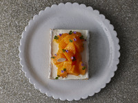 【5/1〜】季節のフルーツタルト柑橘  6名様分【 ¥6,500円(税別) 】