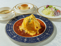 [GW Limited Time Offer! Dinner] Dress-Style Omelet Rice Set