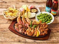 【ハワイアンBBQセット🔥】ジェラート付き☆120分飲み放題プラン☆