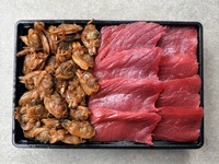 赤身とアサリの時雨煮丼