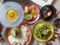 【平日ランチGusto】メインは7種類から選べる５皿コース