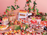  Collaboration Strawberry Sweets Lunch Buffet