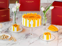 Mango Sansrival Cake