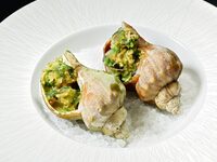 <配送>【復刻】つぶ貝のエスカルゴバター焼き（冷凍商品）