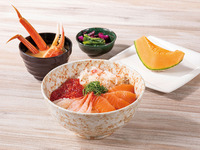 Okhotsk Seafood Rice Bowl Set Meal