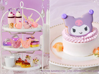 平日【ステッカー＋クロミケーキ付】アフタヌーンティーKUROMI SWEETS SUMMER PARTY