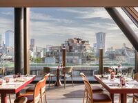 【DINNER】表参道から代々木公園を眺めるテラス×飲み放題付ビアプラン＜全4品＞