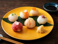 ＜土日祝夜＞手まり寿司体験コース（厳選豚肉 出汁しゃぶ・抹茶付き）＊前日までの要予約